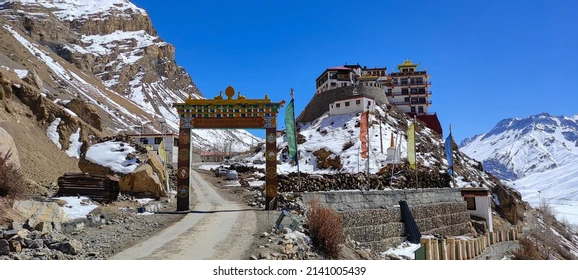 key-monastery-kibber-kaza-lahaul-260nw-2141005439